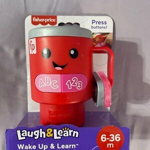 Fisher-Price Baby/Toddler Laugh & Learn Wake Up &Learn Coffee Mug -6-36 M